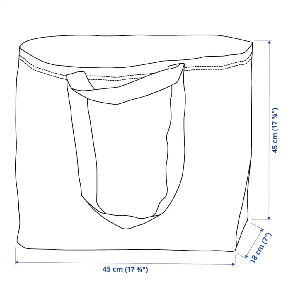 4 IKEA FRAKTA Tote Bags